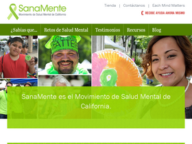 'sanamente.org' screenshot