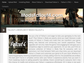 'modsfallout4.com' screenshot