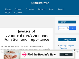 'itsourcecode.com' screenshot