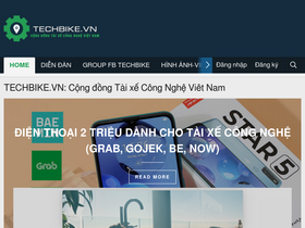 'techbike.vn' screenshot