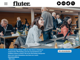 'fluter.de' screenshot