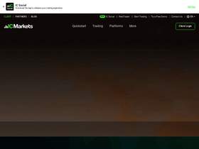 'icmarkets.com' screenshot