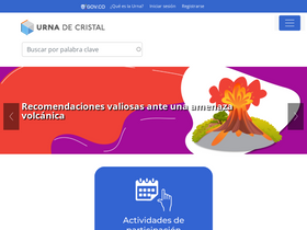 'urnadecristal.gov.co' screenshot