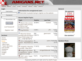 'amigans.net' screenshot