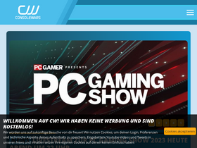 'consolewars.de' screenshot