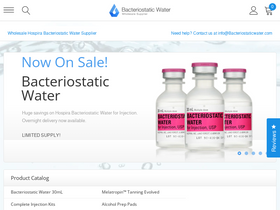 bacteriostaticwater.com