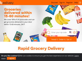 'beelivery.com' screenshot