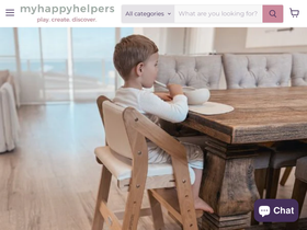 myhappyhelpers.com homepage screenshot