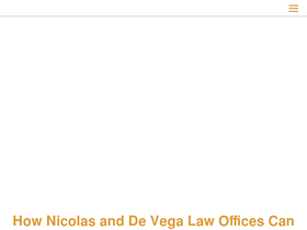 'ndvlaw.com' screenshot