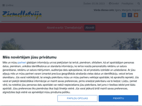 'ziemellatvija.lv' screenshot