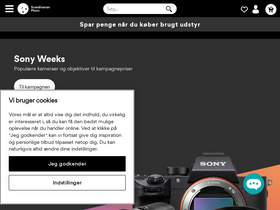 'scandinavianphoto.dk' screenshot