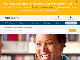 'worksourcewa.com' screenshot