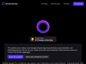 'screen.studio' screenshot