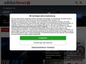 'ebike-news.de' screenshot