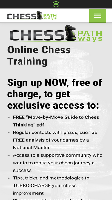 Online Chess National Master Instructor by ChessPathways