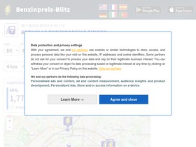 'benzinpreis-blitz.de' screenshot