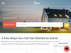 'xome.com' screenshot