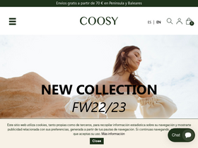 'coosy.es' screenshot