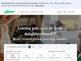 'rover.com' screenshot