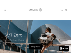 Gmtzero homepage screenshot