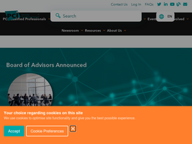 'pcisecuritystandards.org' screenshot