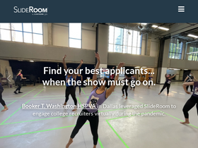 'slideroom.com' screenshot