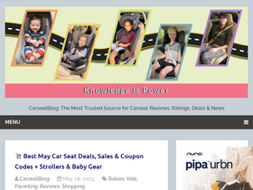 'carseatblog.com' screenshot