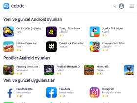 'cepde.net' screenshot