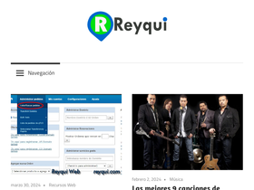 'reyqui.com' screenshot