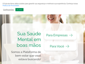 'guiadaalma.com.br' screenshot