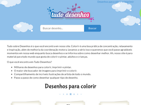 'tudodesenhos.com' screenshot