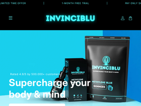 invinciblu website screenshot