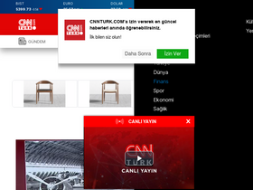 'cnnturk.com' screenshot