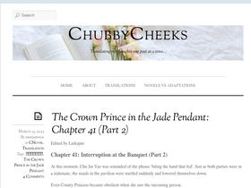 'chubbycheeksthoughts.com' screenshot