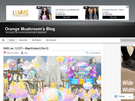 'orangemushroom.net' screenshot