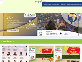 'homeopathy360.com' screenshot