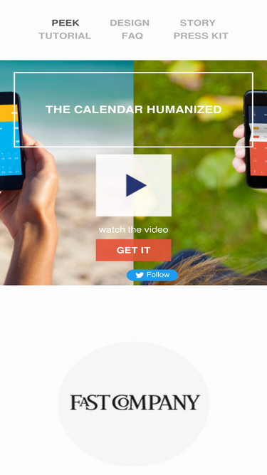 peekcalendar.com