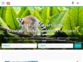 'petitfute.co.uk' screenshot