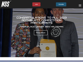 'nss.org' screenshot