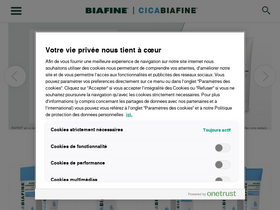 'biafine-lagamme.fr' screenshot