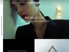 'khaite.com' screenshot