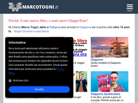 'marcotogni.it' screenshot