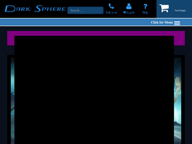 'darksphere.co.uk' screenshot