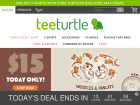 'teeturtle.com' screenshot