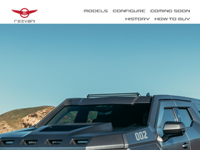 'rezvanimotors.com' screenshot