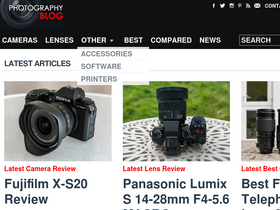 'photographyblog.com' screenshot