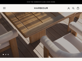 Harbour Outdoor homepage screenshot