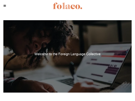 'foreignlanguagecollective.com' screenshot