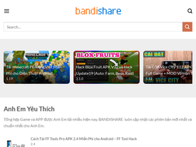 'bandishare.com' screenshot