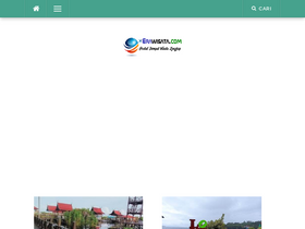 'erawisata.com' screenshot